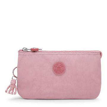 Kipling Creativity Large Pouch Bags Lavender Blush | CA 2090FD